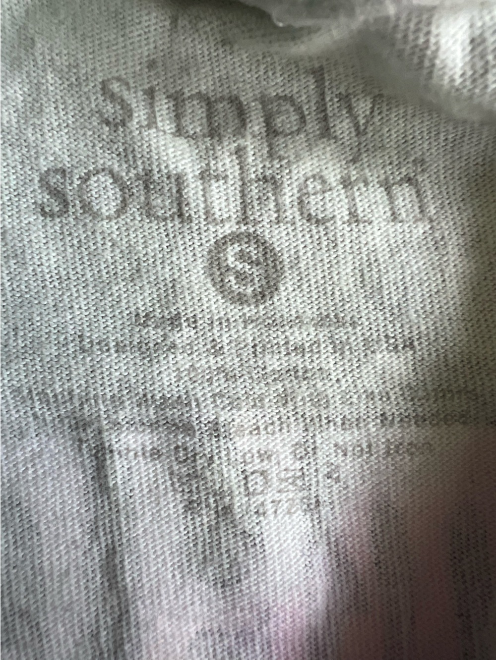 Simply Southern T-Shirt Grow Through What You Go Through Tie Dye S - Picture 6 of 6
